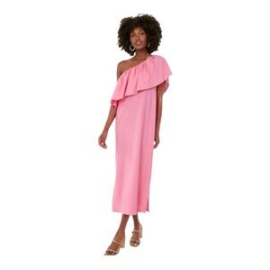 Tuckernuck Pomander Place Flamingo Pink Florencia Dress